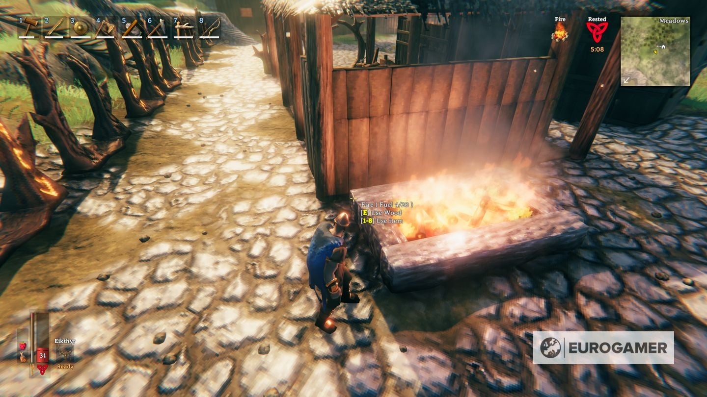 Valheim building guide How to build a house, chimney building and